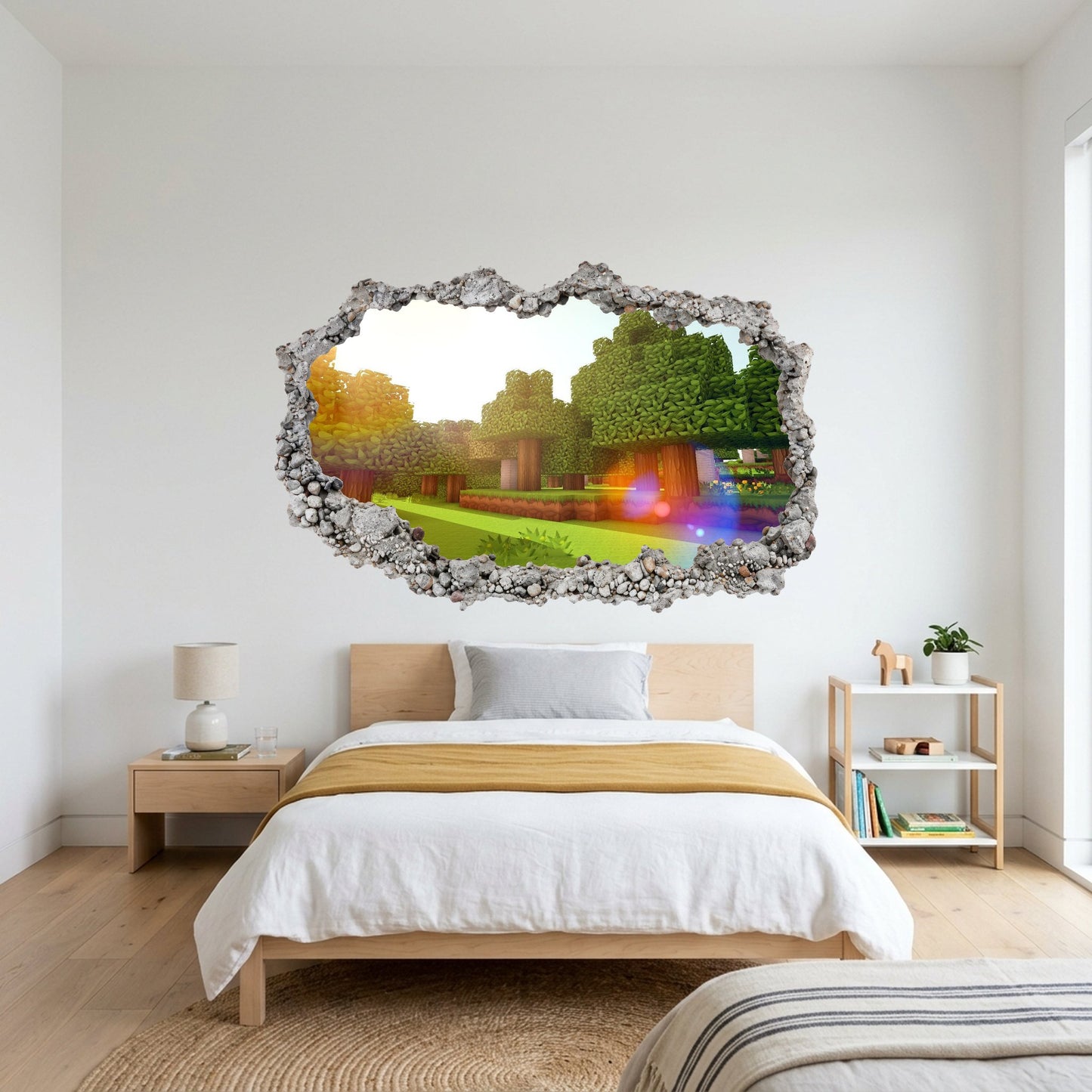 Minecraft Gaming World Kids Room Decor Bedroom Decor 145