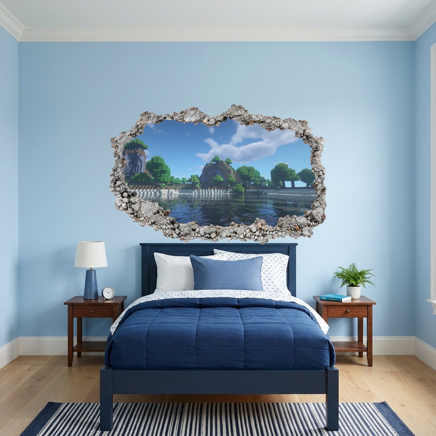 Minecraft Video Game Bedroom Decor Playroom Art Decal 156