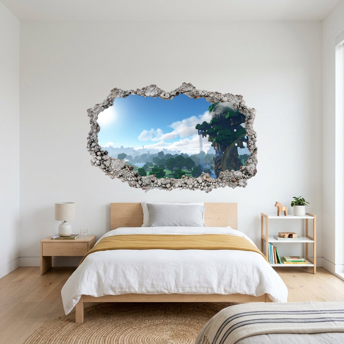 Minecraft Video Game Wall Art Sticker Bedroom Decor 132