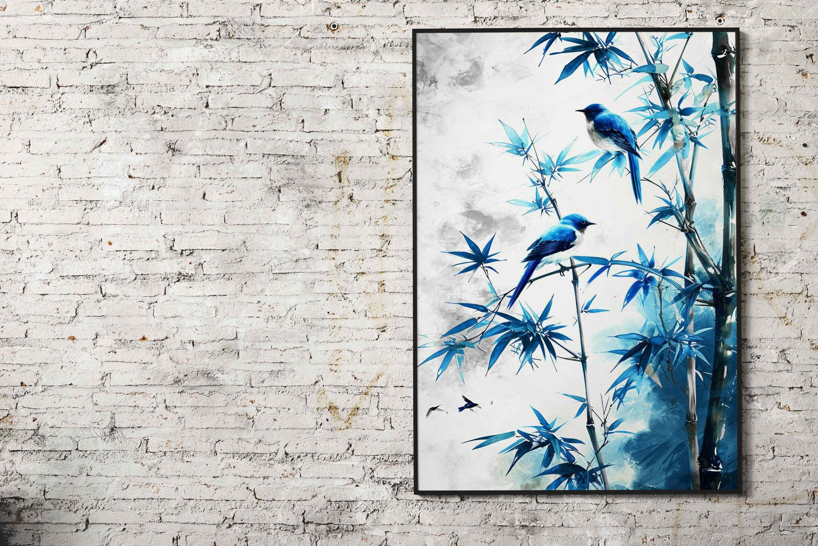Minimalistic Birds Asian Style Poster | Wall Art for Home & Office | High-Quality Print - High-Quality Visual Display
