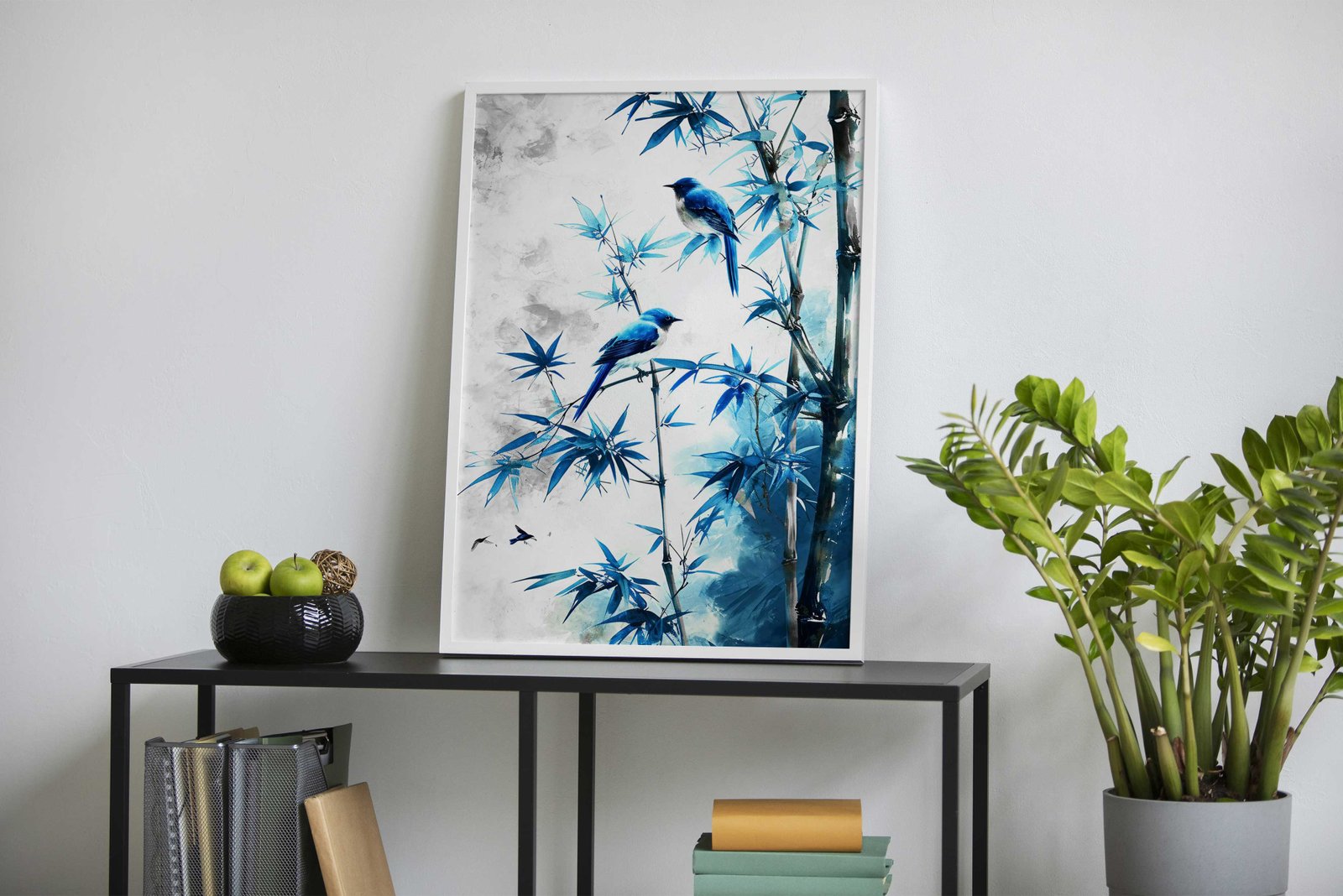 Minimalistic Birds Asian Style Poster | Wall Art for Home & Office | High-Quality Print - High-Quality Visual Display