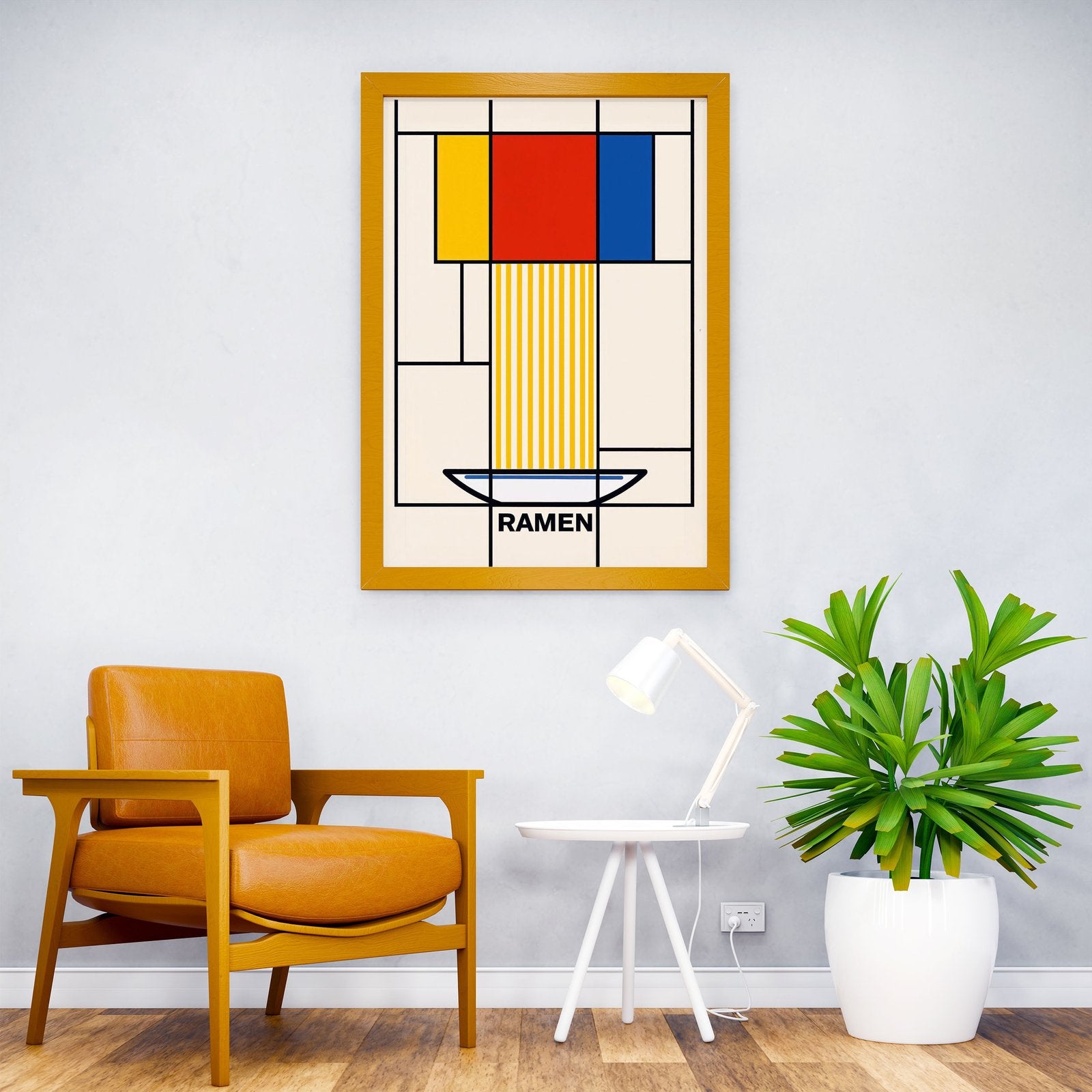 Minimalistic Ramen Asian Style Poster | Wall Art for Home & Office | High-Quality Print - High-Quality Visual Display
