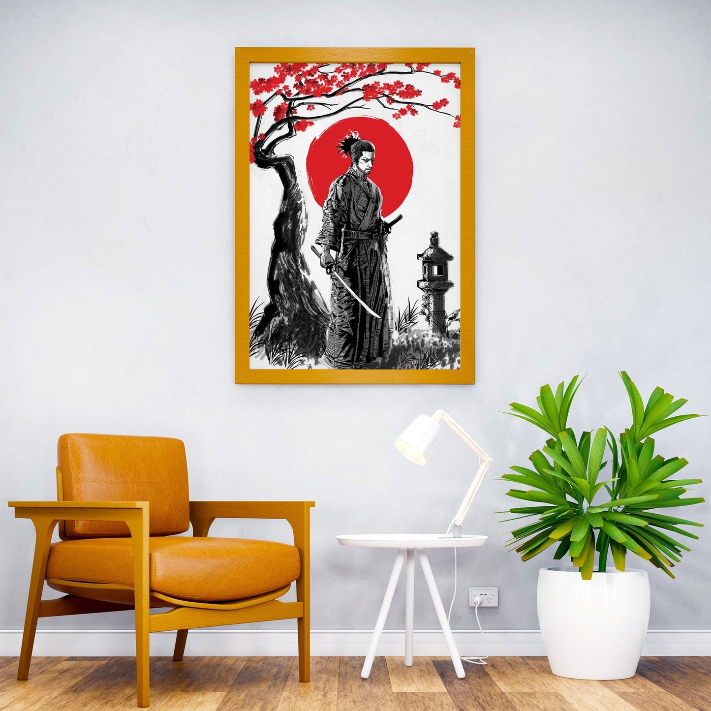 Miyamoto Musashi Asian Style Poster | Wall Art for Home & Office | High-Quality Print - High-Quality Visual Display