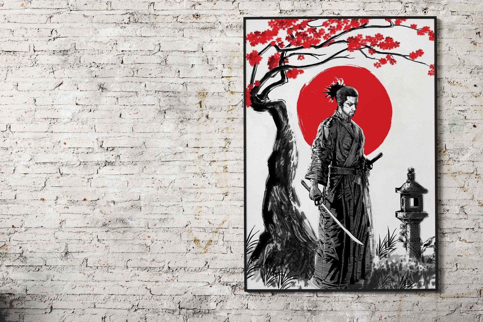 Miyamoto Musashi Asian Style Poster | Wall Art for Home & Office | High-Quality Print - High-Quality Visual Display