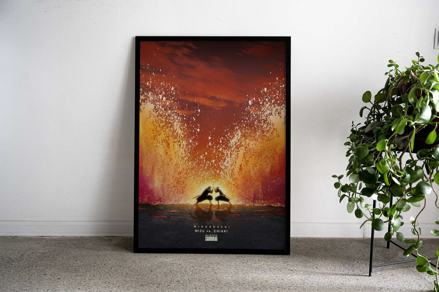Mizu vs Chiaki Asian Style Poster | Wall Art for Home & Office | High-Quality Print - High-Quality Visual Display