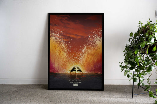 Mizu vs Chiaki Asian Style Poster | Wall Art for Home & Office | High-Quality Print - High-Quality Visual Display