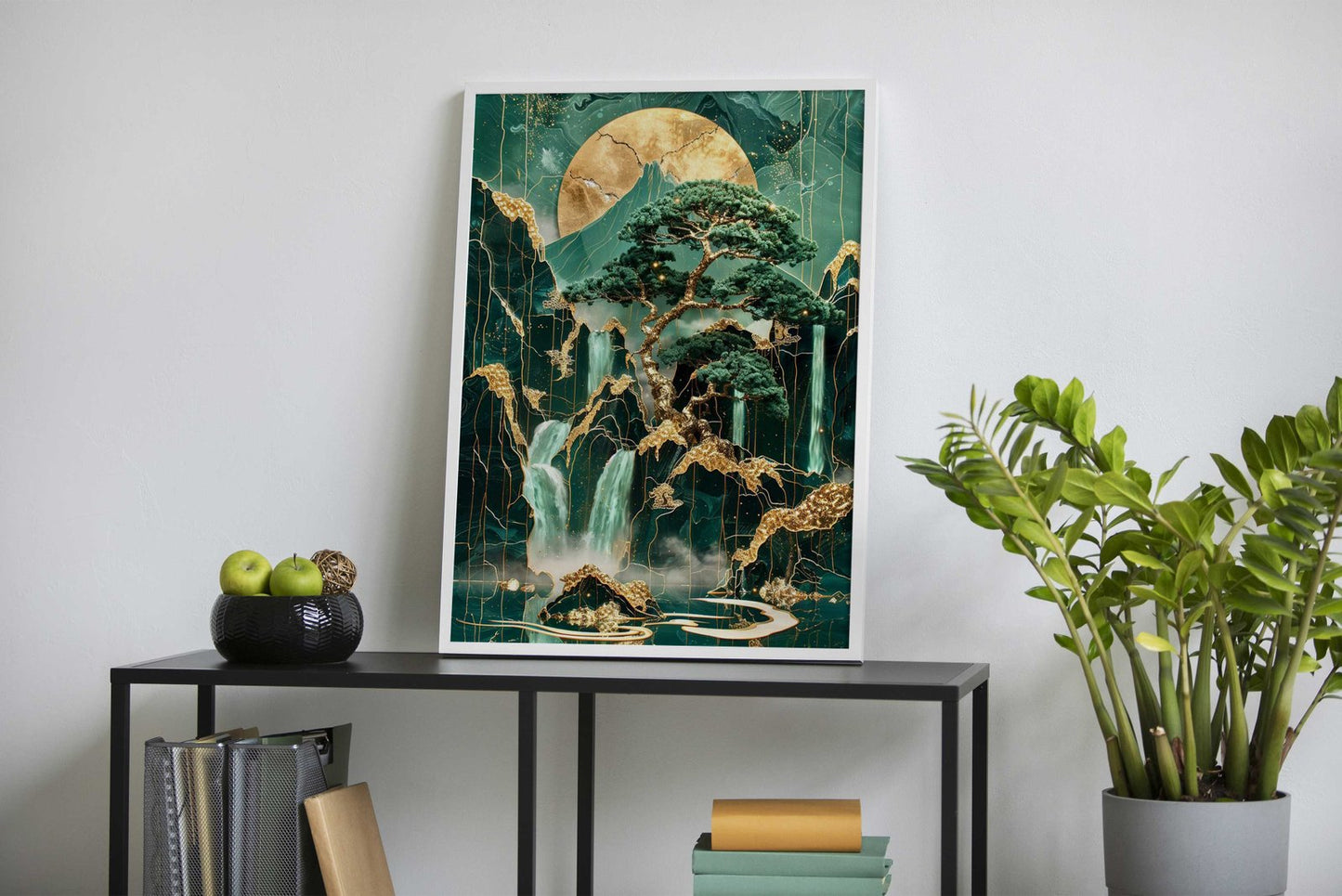 Modern aesthetic Bonsai Asian Style Poster | Wall Art for Home & Office | High-Quality Print - High-Quality Visual Display