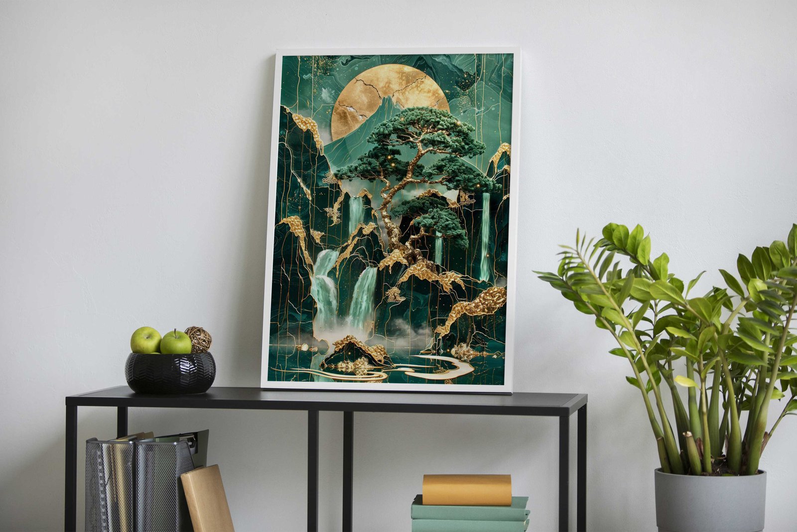 Modern aesthetic Bonsai Asian Style Poster | Wall Art for Home & Office | High-Quality Print - High-Quality Visual Display