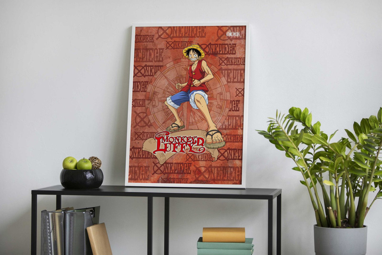 Monkey D. Luffy Asian Style Poster | Wall Art for Home & Office | High-Quality Print - High-Quality Visual Display