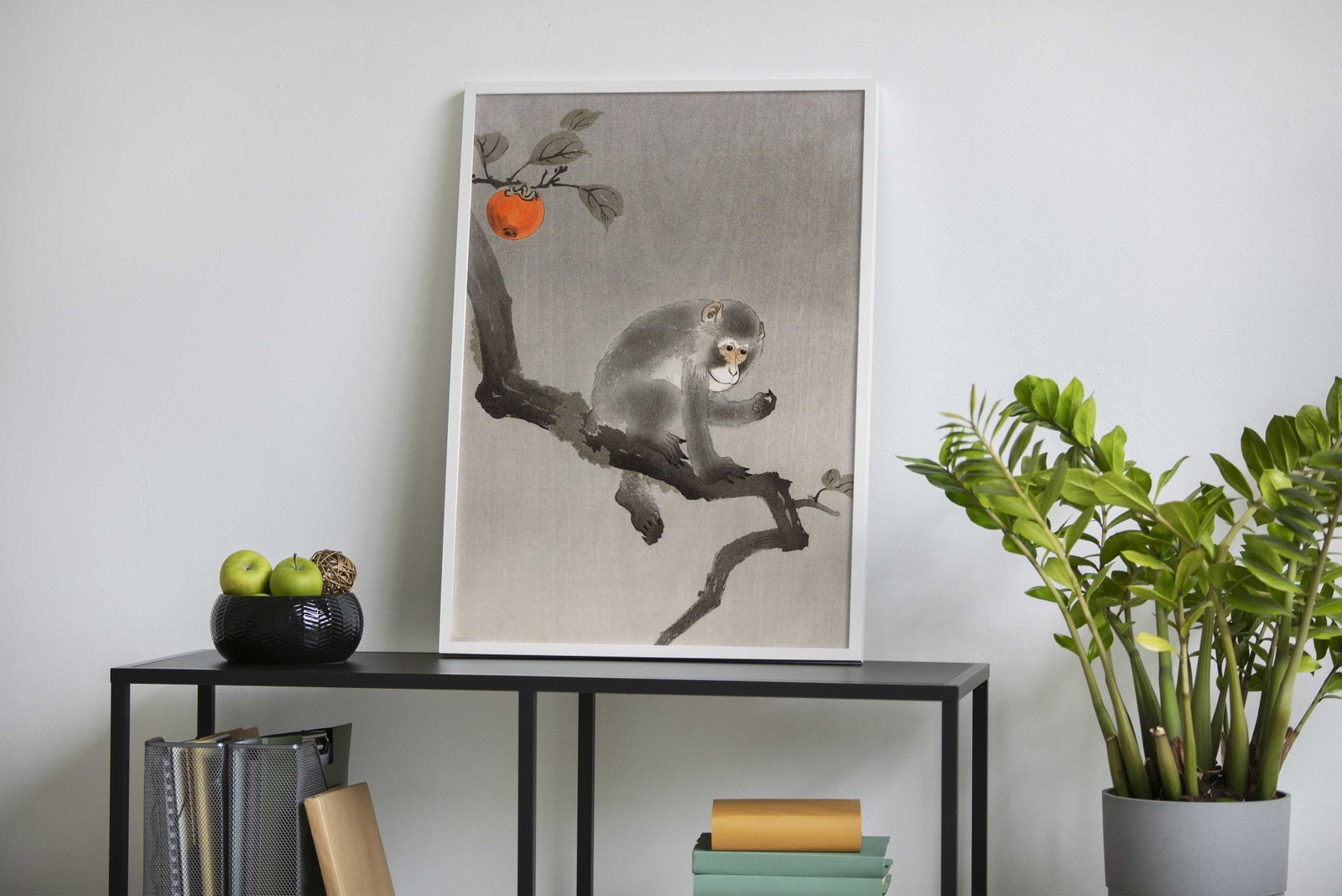 Monkey Asian Style Poster | Wall Art for Home & Office | High-Quality Print - High-Quality Visual Display