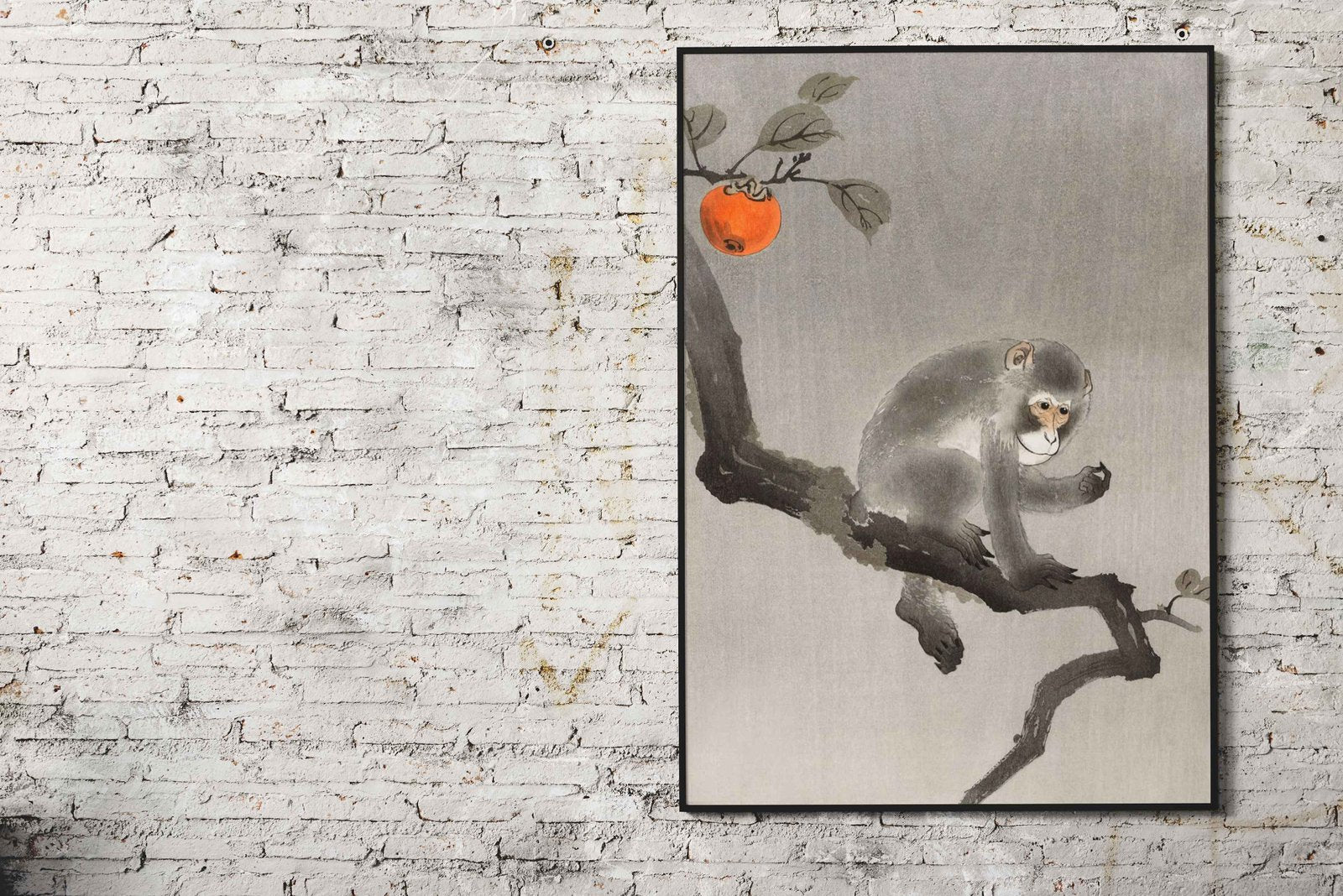 Monkey Asian Style Poster | Wall Art for Home & Office | High-Quality Print - High-Quality Visual Display