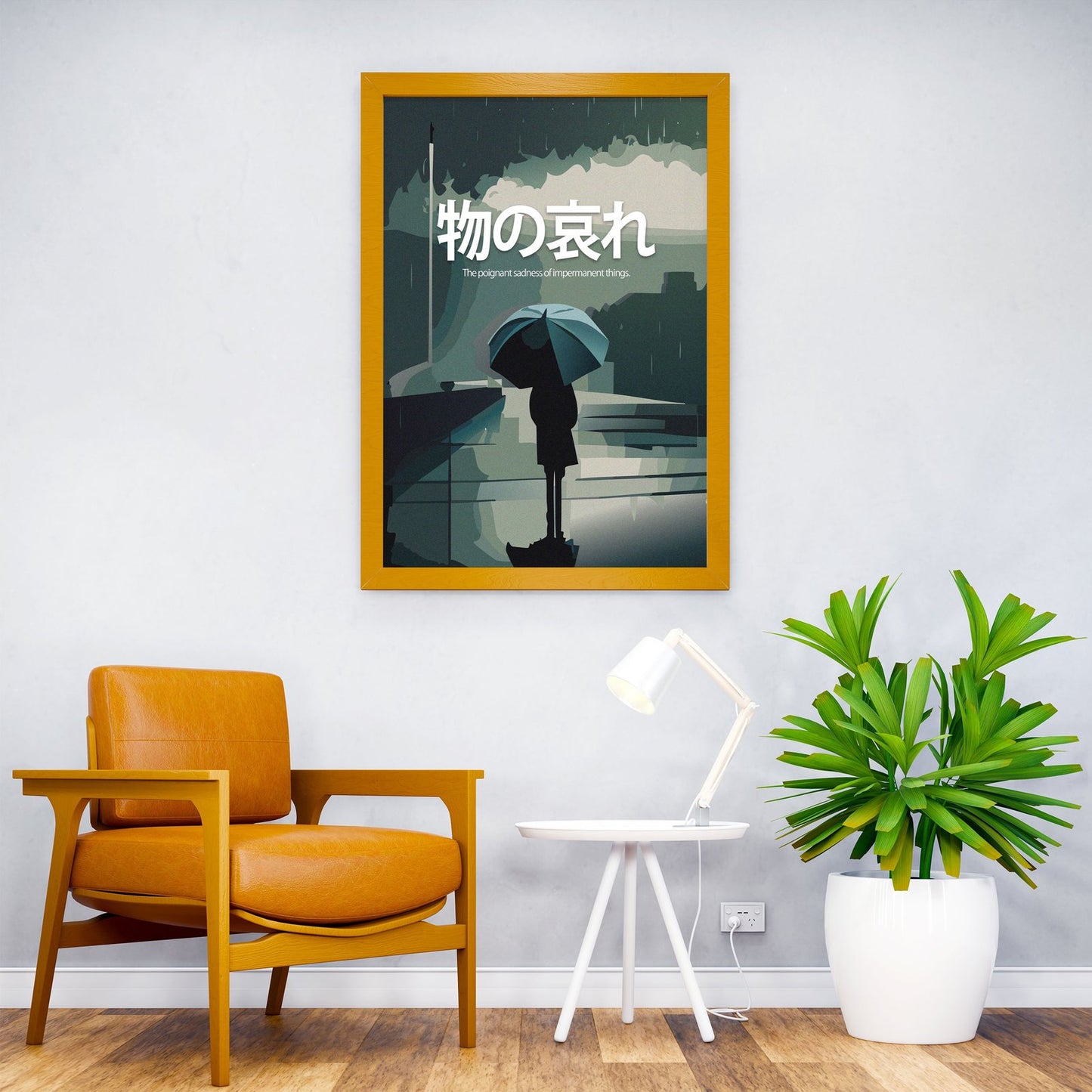 Mono No Aware Asian Style Poster | Wall Art for Home & Office | High-Quality Print