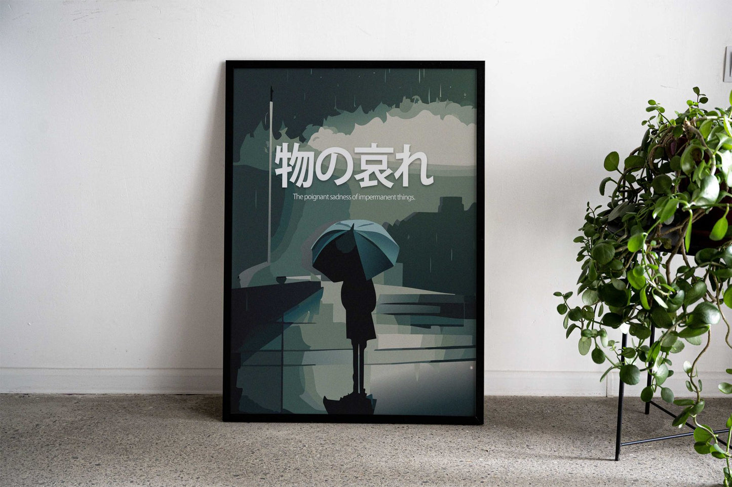 Mono No Aware Asian Style Poster | Wall Art for Home & Office | High-Quality Print
