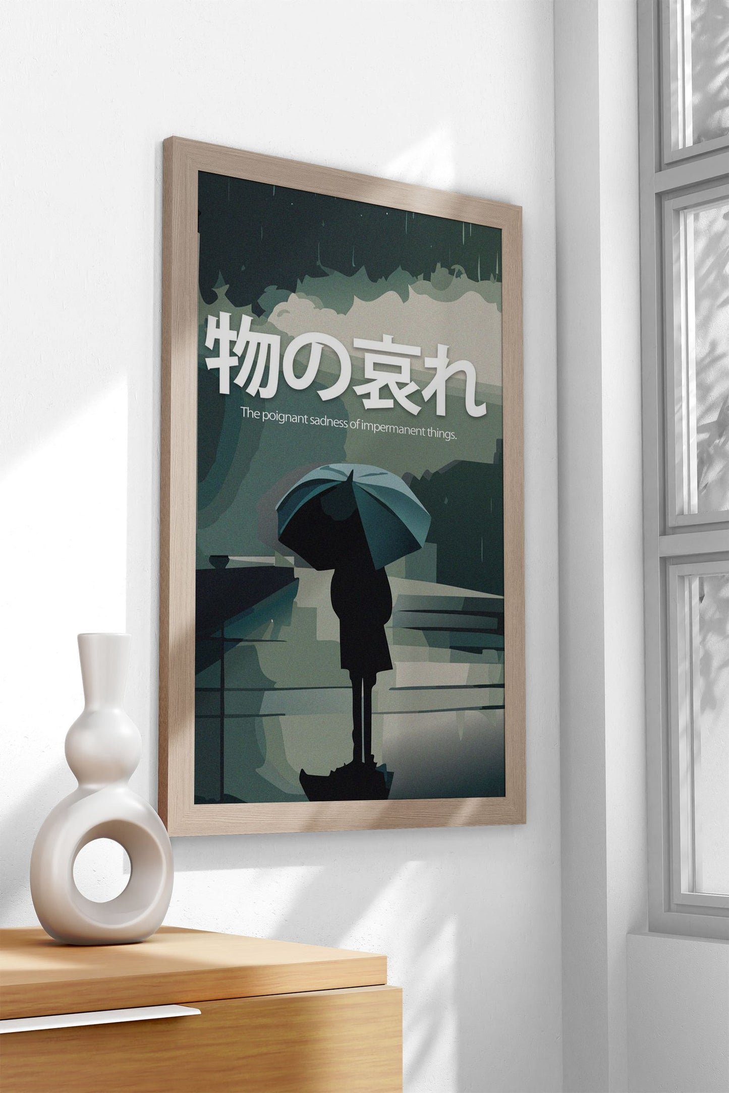 Mono No Aware Asian Style Poster | Wall Art for Home & Office | High-Quality Print