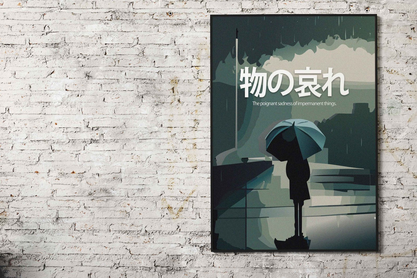 Mono No Aware Asian Style Poster | Wall Art for Home & Office | High-Quality Print