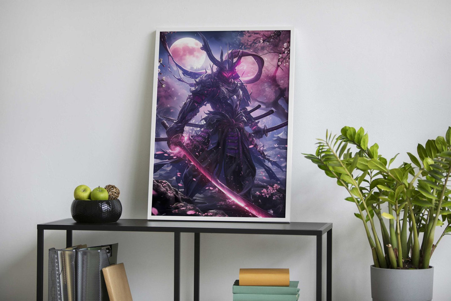 Moonlord Japanese Samurai Asian Style Poster | Wall Art for Home & Office | High-Quality Print - High-Quality Visual Display