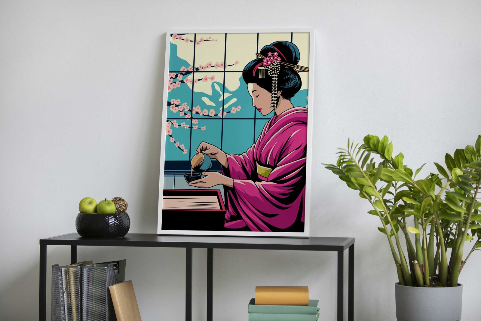 Morning vibes in Japan Asian Style Poster | Wall Art for Home & Office | High-Quality Print - High-Quality Visual Display