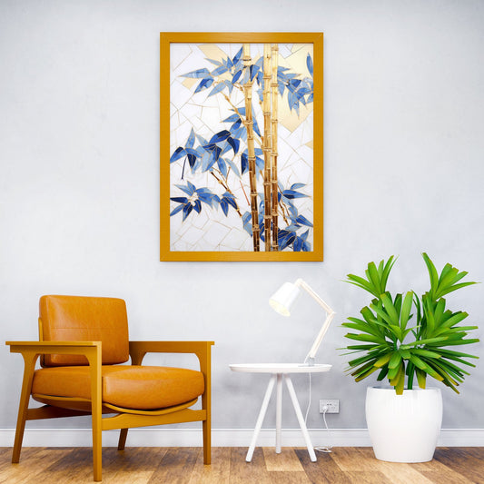 Mosaic Art Asian Style Poster | Wall Art for Home & Office | High-Quality Print - High-Quality Visual Display