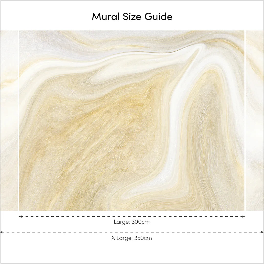 Gold-Toned Moscato Mural