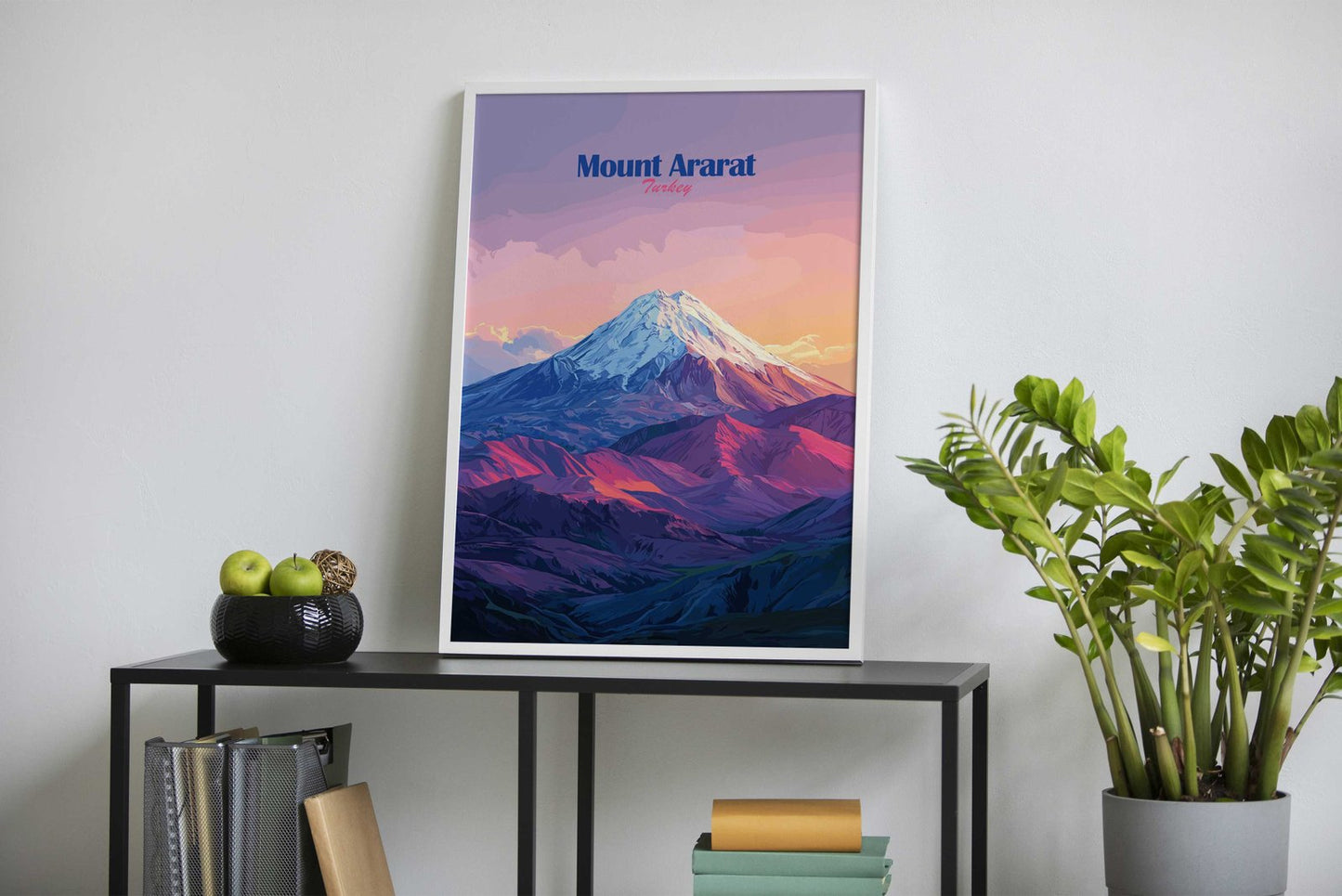 Mount Ararat, Turkey Asian Style Poster | Wall Art for Home & Office | High-Quality Print - High-Quality Visual Display