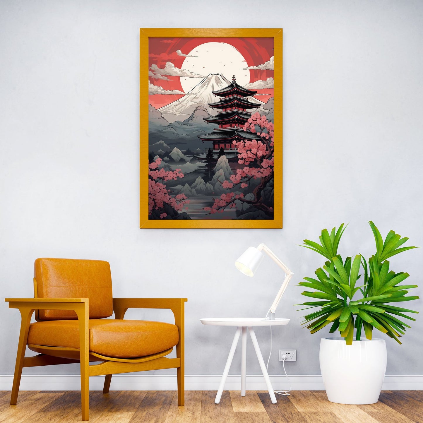 Mount Fuji Dreamscape Asian Style Poster | Wall Art for Home & Office | High-Quality Print - High-Quality Visual Display