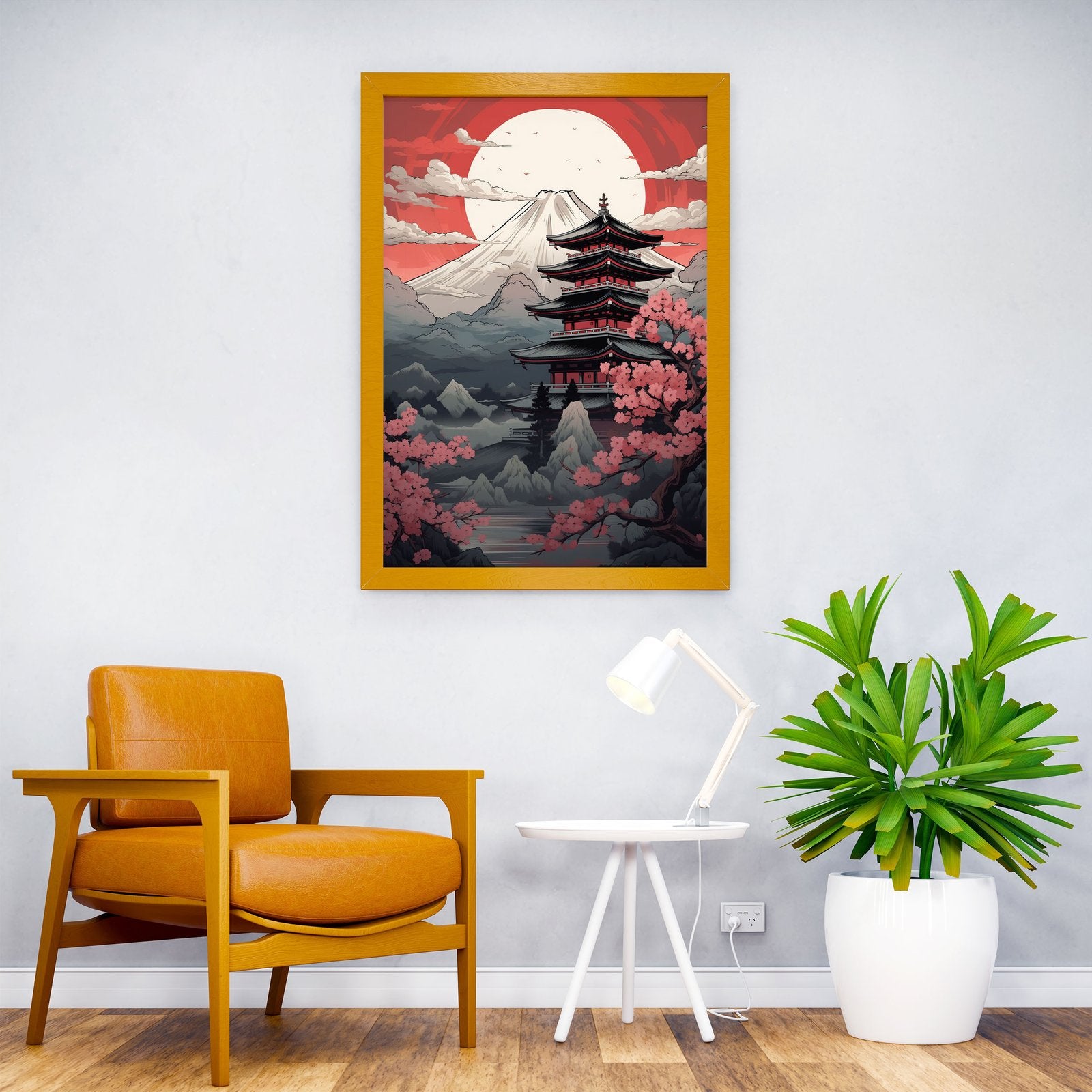 Mount Fuji Dreamscape Asian Style Poster | Wall Art for Home & Office | High-Quality Print - High-Quality Visual Display