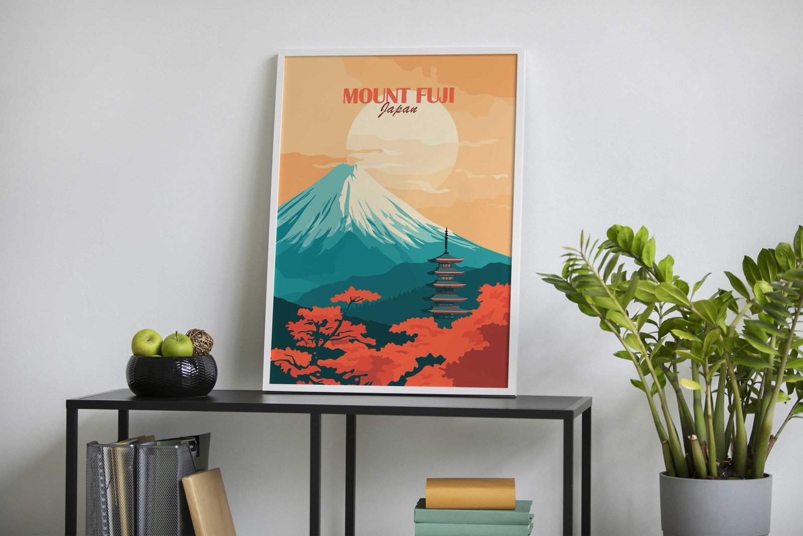 Mount Fuji Japan Poster Asian Style Poster | Wall Art for Home & Office | High-Quality Print - High-Quality Visual Display