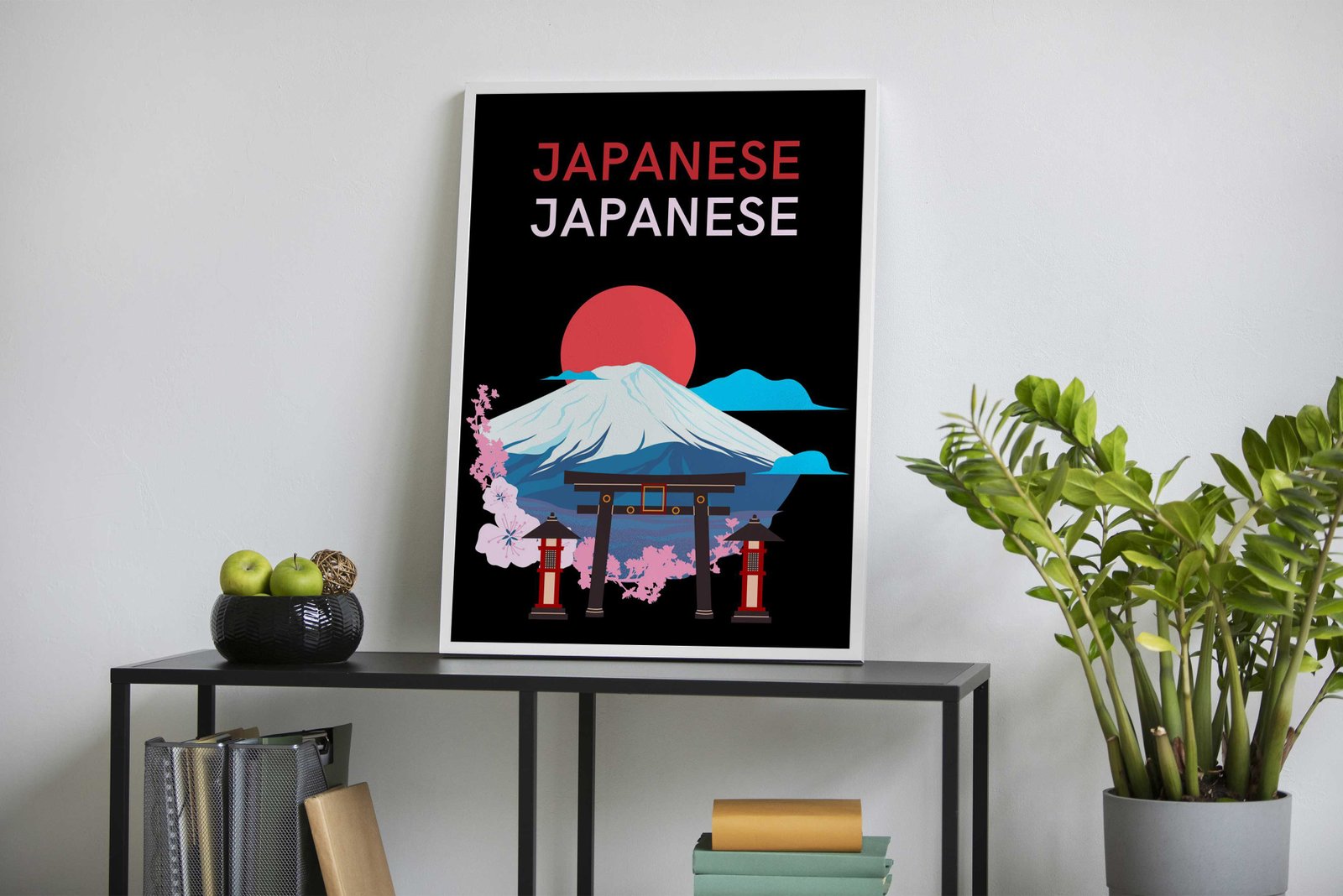 Mount Fuji Japanese Art Asian Style Poster | Wall Art for Home & Office | High-Quality Print - High-Quality Visual Display