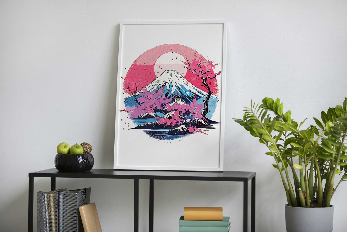 Mount Fuji Trip Asian Style Poster | Wall Art for Home & Office | High-Quality Print - High-Quality Visual Display
