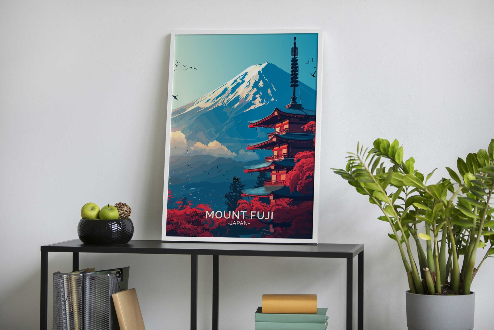 Mount Fuji Asian Style Poster | Wall Art for Home & Office | High-Quality Print - High-Quality Visual Display