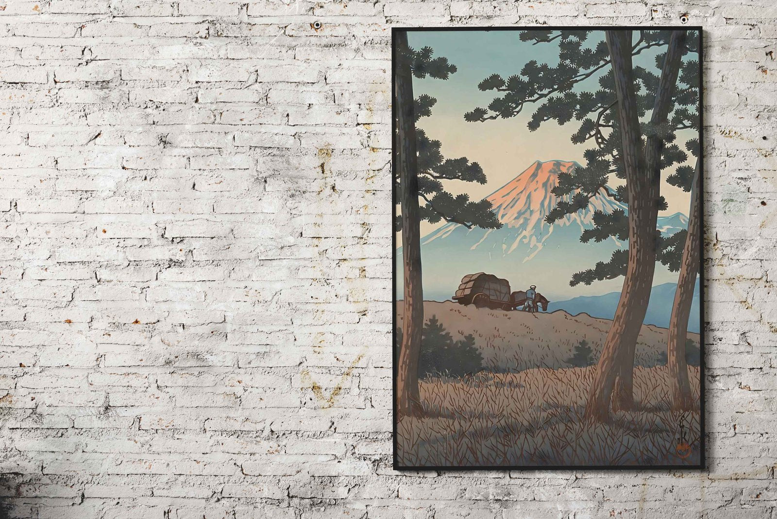 Mountain Fuji Tagonoura Asian Style Poster | Wall Art for Home & Office | High-Quality Print - High-Quality Visual Display