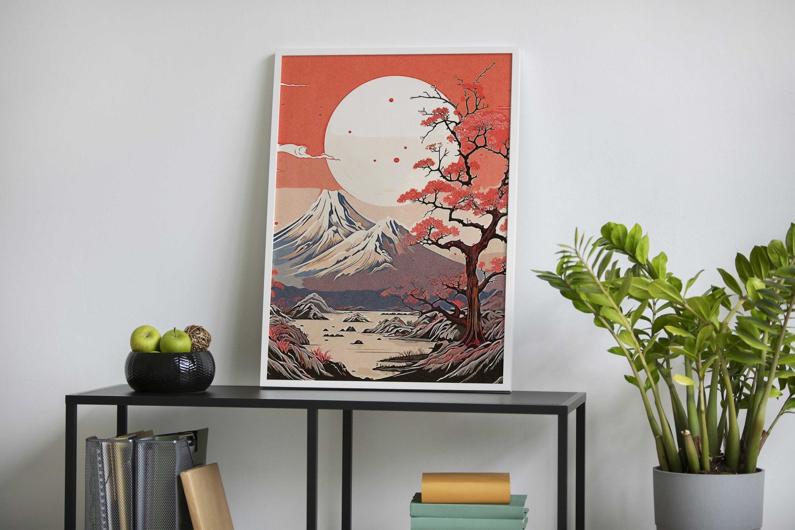 Mountain Fuji Asian Style Poster | Wall Art for Home & Office | High-Quality Print - High-Quality Visual Display