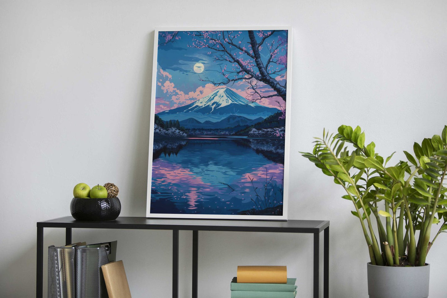 Mountain Japan Painting Asian Style Poster | Wall Art for Home & Office | High-Quality Print - High-Quality Visual Display