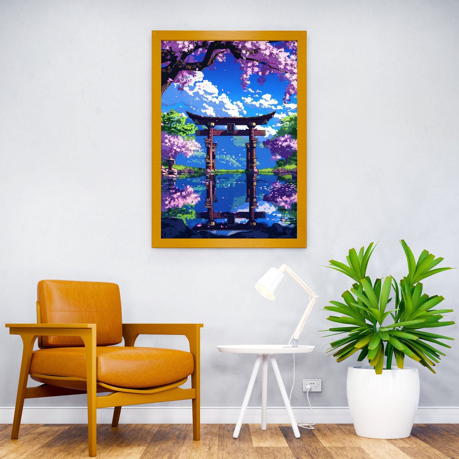 Mundane to the Sacred Asian Style Poster | Wall Art for Home & Office | High-Quality Print - High-Quality Visual Display