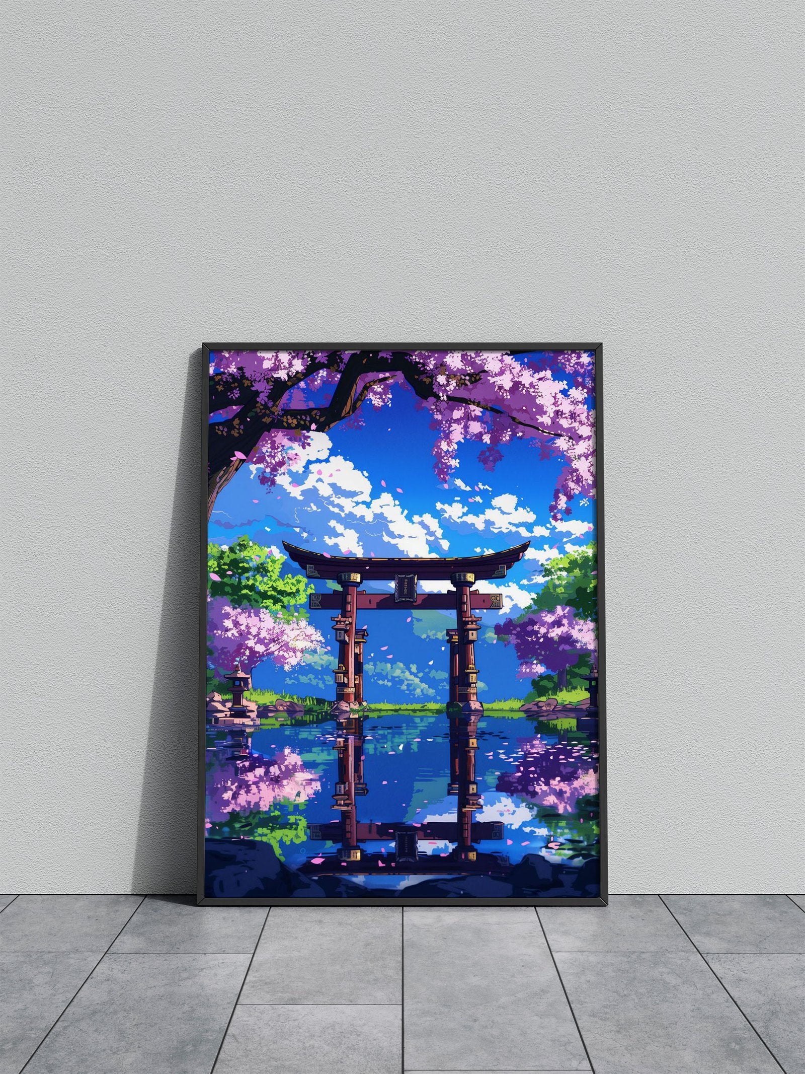 Mundane to the Sacred Asian Style Poster | Wall Art for Home & Office | High-Quality Print - High-Quality Visual Display