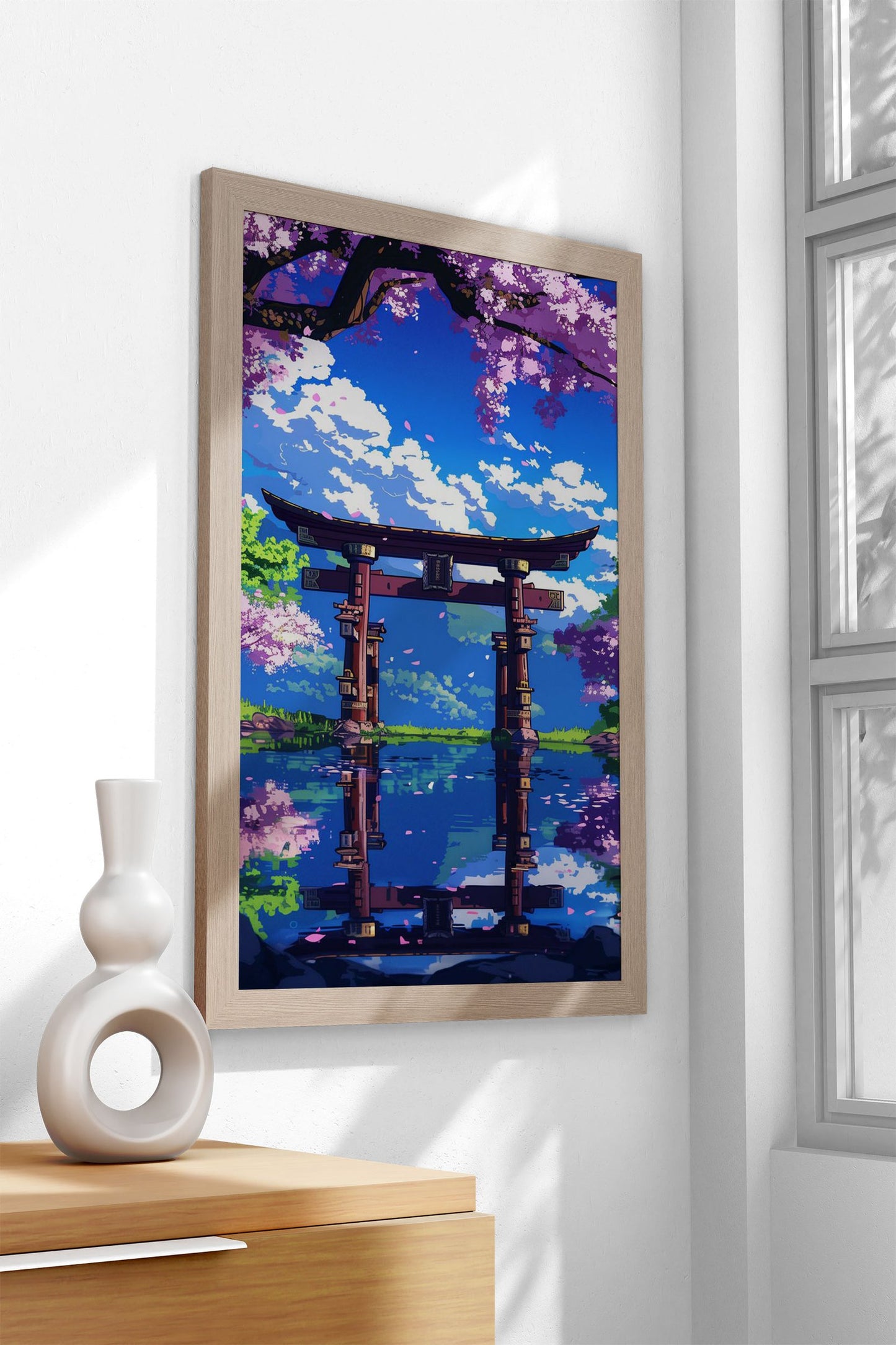 Mundane to the Sacred Asian Style Poster | Wall Art for Home & Office | High-Quality Print - High-Quality Visual Display