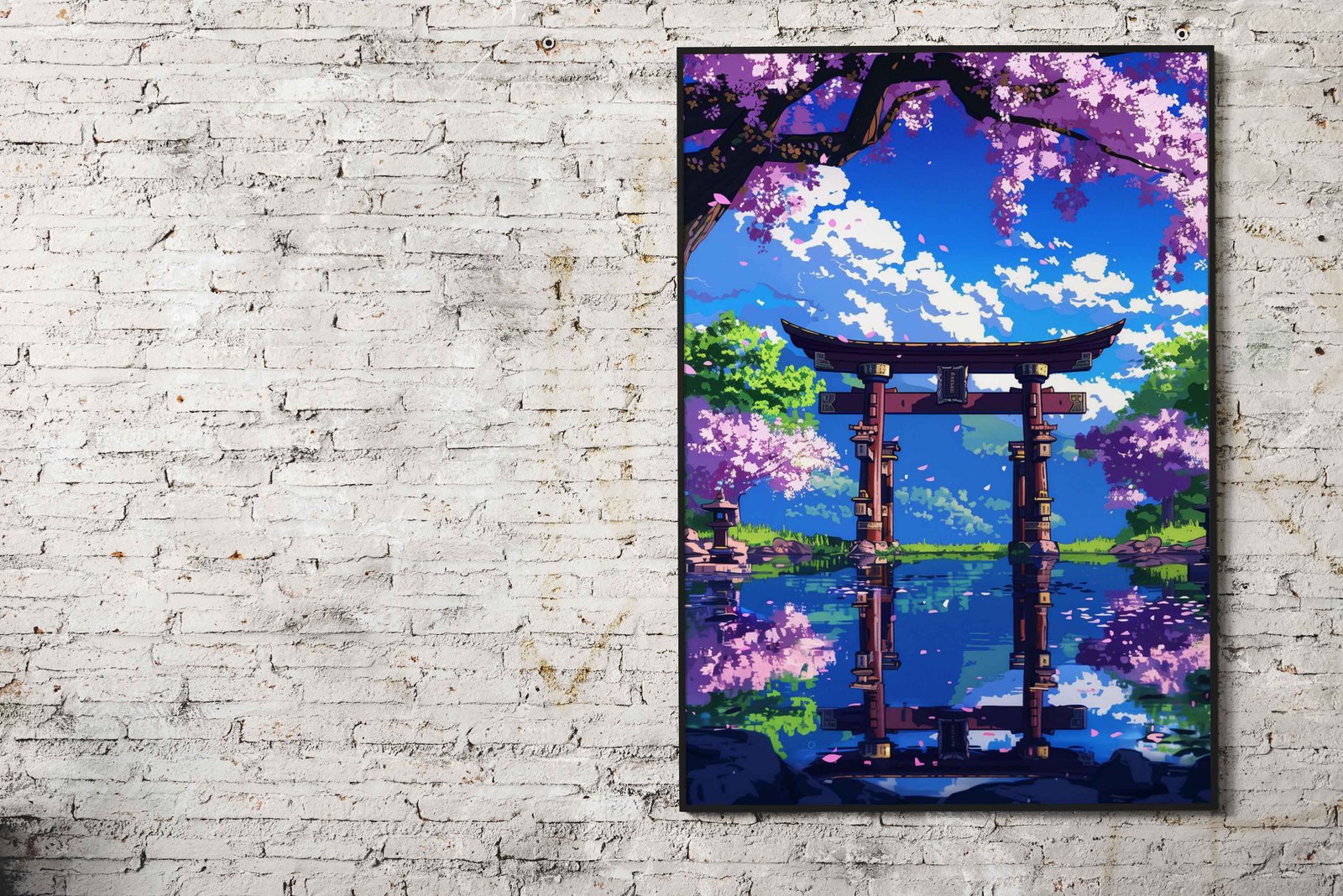 Mundane to the Sacred Asian Style Poster | Wall Art for Home & Office | High-Quality Print - High-Quality Visual Display