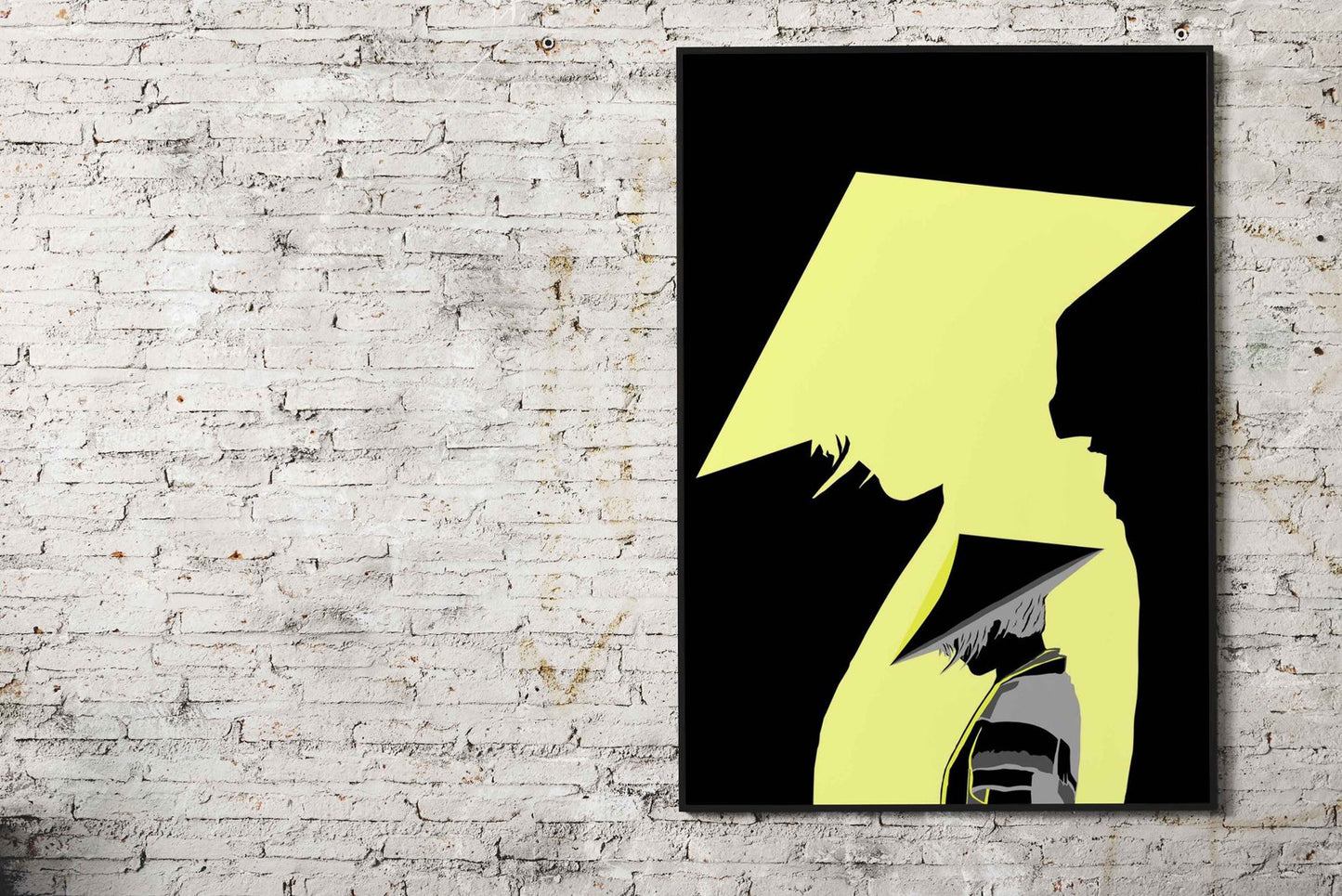 Mysterious Ninja Black Asian Style Poster | Wall Art for Home & Office | High-Quality Print - High-Quality Visual Display