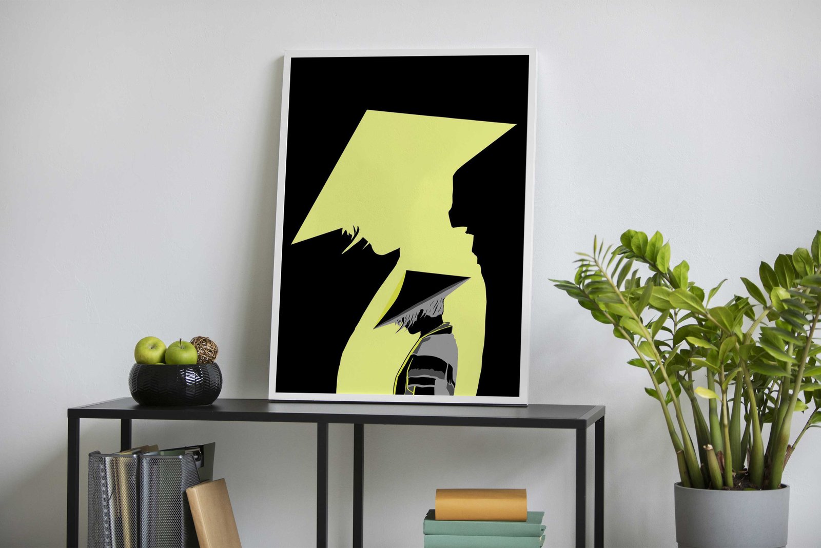 Mysterious Ninja Black Asian Style Poster | Wall Art for Home & Office | High-Quality Print - High-Quality Visual Display