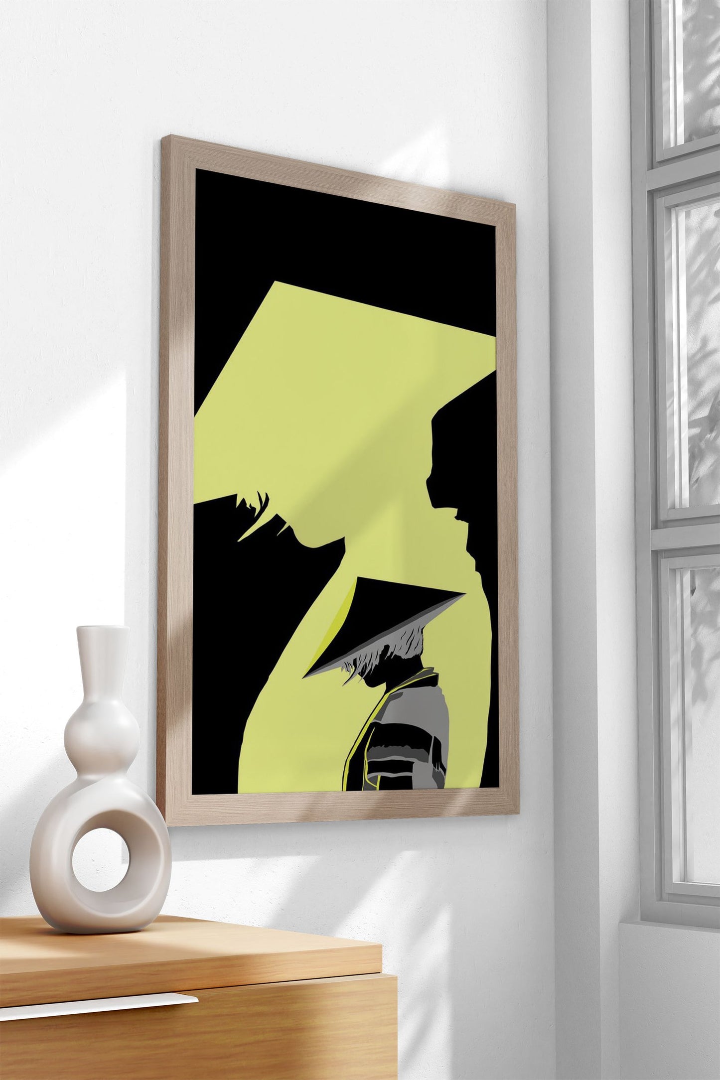 Mysterious Ninja Black Asian Style Poster | Wall Art for Home & Office | High-Quality Print - High-Quality Visual Display