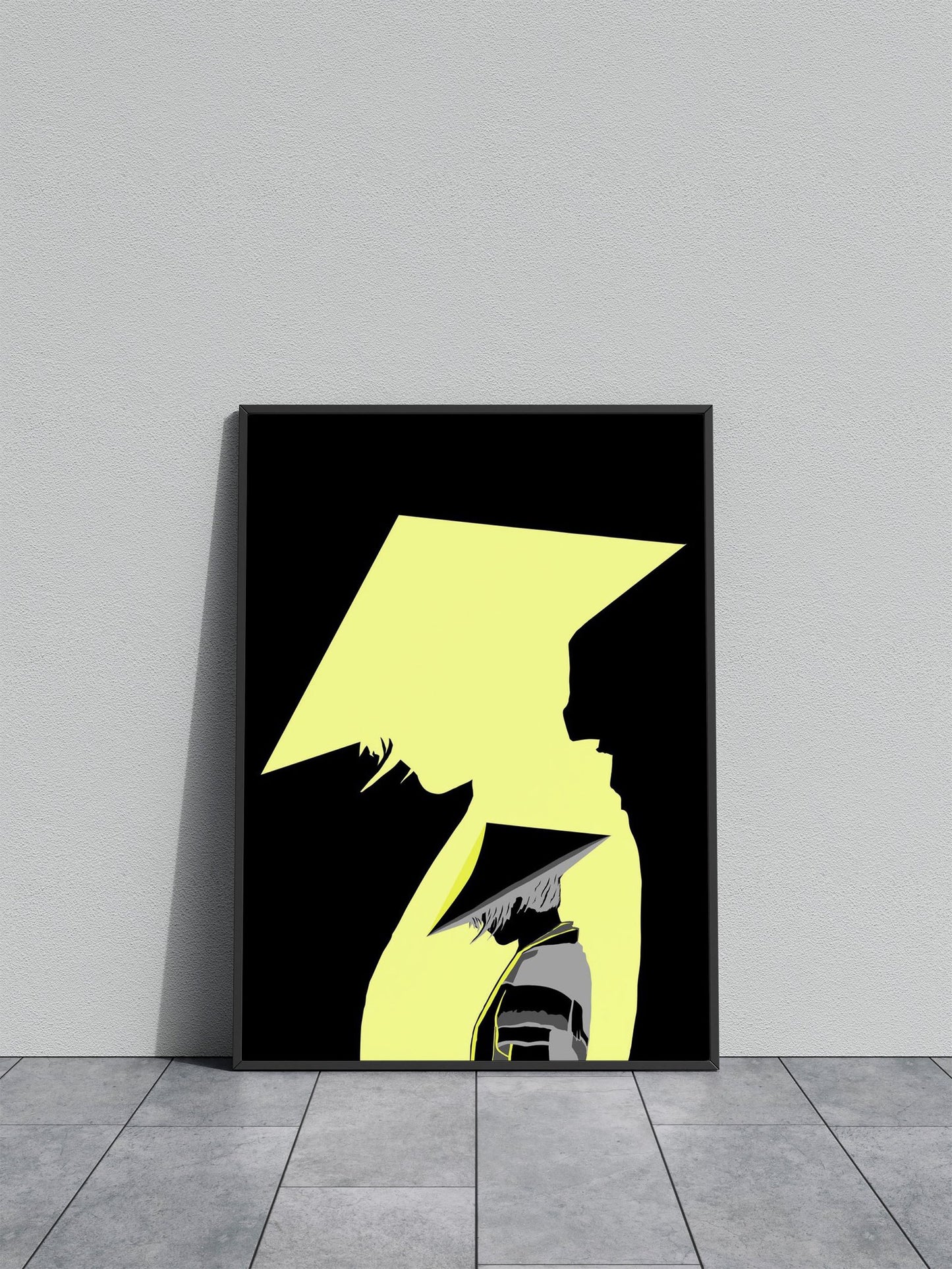Mysterious Ninja Black Asian Style Poster | Wall Art for Home & Office | High-Quality Print - High-Quality Visual Display