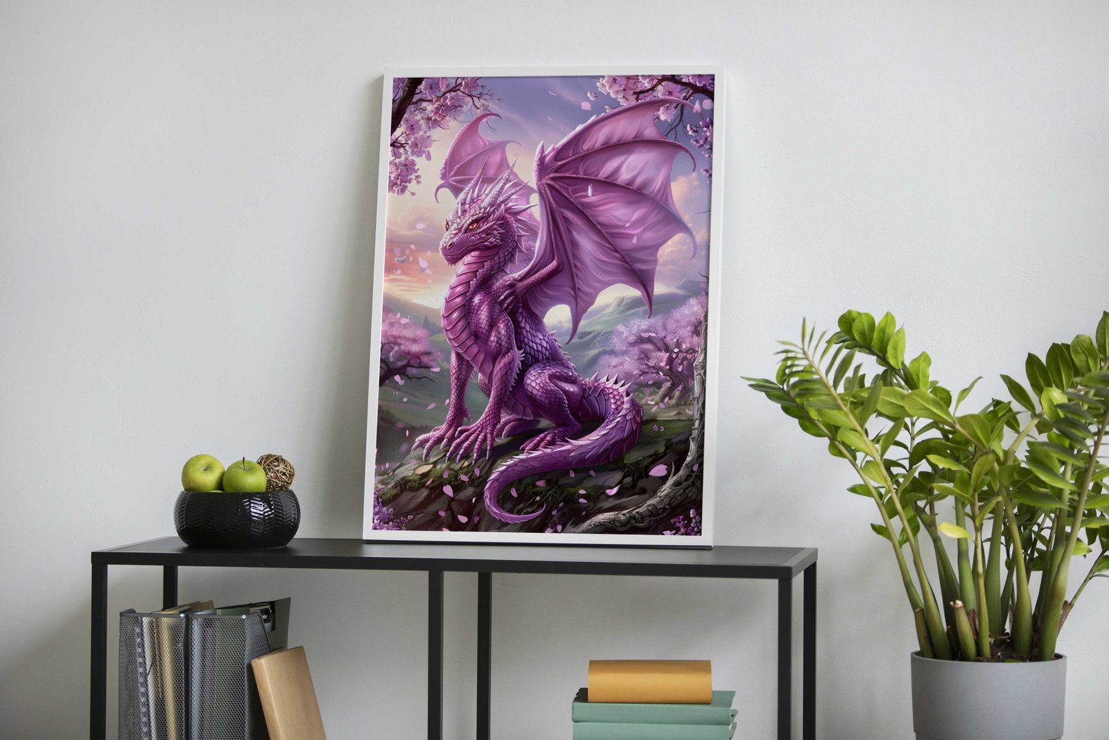 Mystic Lucky Dragon Asian Style Poster | Wall  Art for Home & Office | High-Quality Print - High-Quality Visual Display