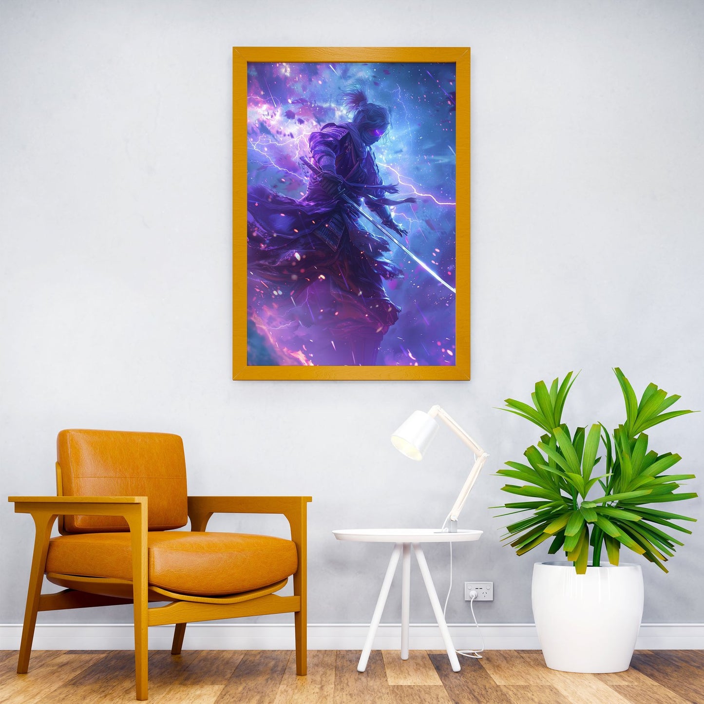Mystic Samurai Warrior Asian Style Poster | W all Art for Home & Office | High-Quality Print - High-Quality Visual Display