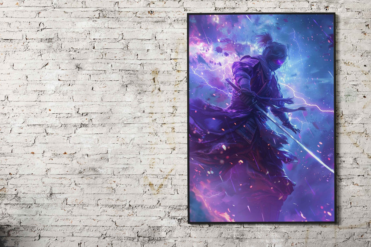 Mystic Samurai Warrior Asian Style Poster | W all Art for Home & Office | High-Quality Print - High-Quality Visual Display