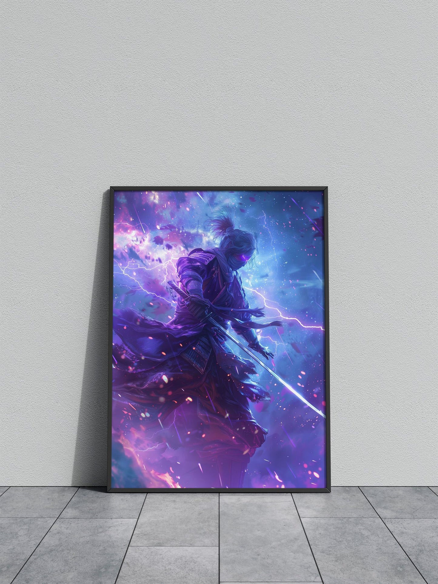 Mystic Samurai Warrior Asian Style Poster | W all Art for Home & Office | High-Quality Print - High-Quality Visual Display
