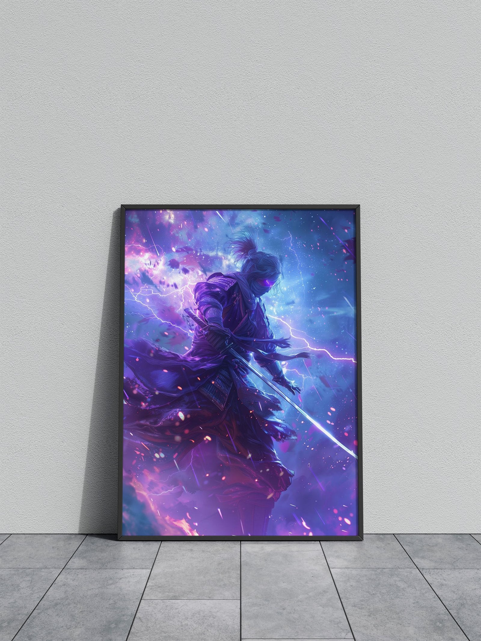 Mystic Samurai Warrior Asian Style Poster | W all Art for Home & Office | High-Quality Print - High-Quality Visual Display