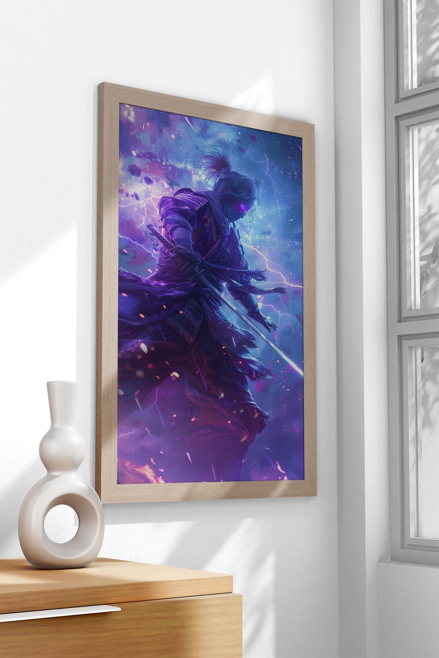 Mystic Samurai Warrior Asian Style Poster | W all Art for Home & Office | High-Quality Print - High-Quality Visual Display