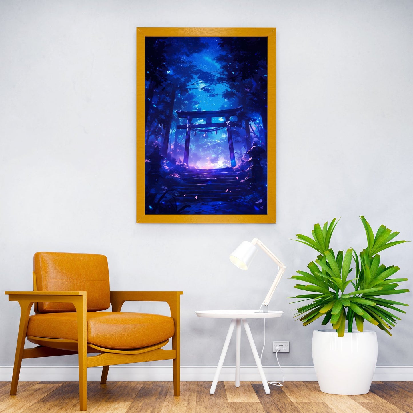 Mystic Torii Twilight Asian Style Poster | Wall A rt for Home & Office | High-Quality Print - High-Quality Visual Display