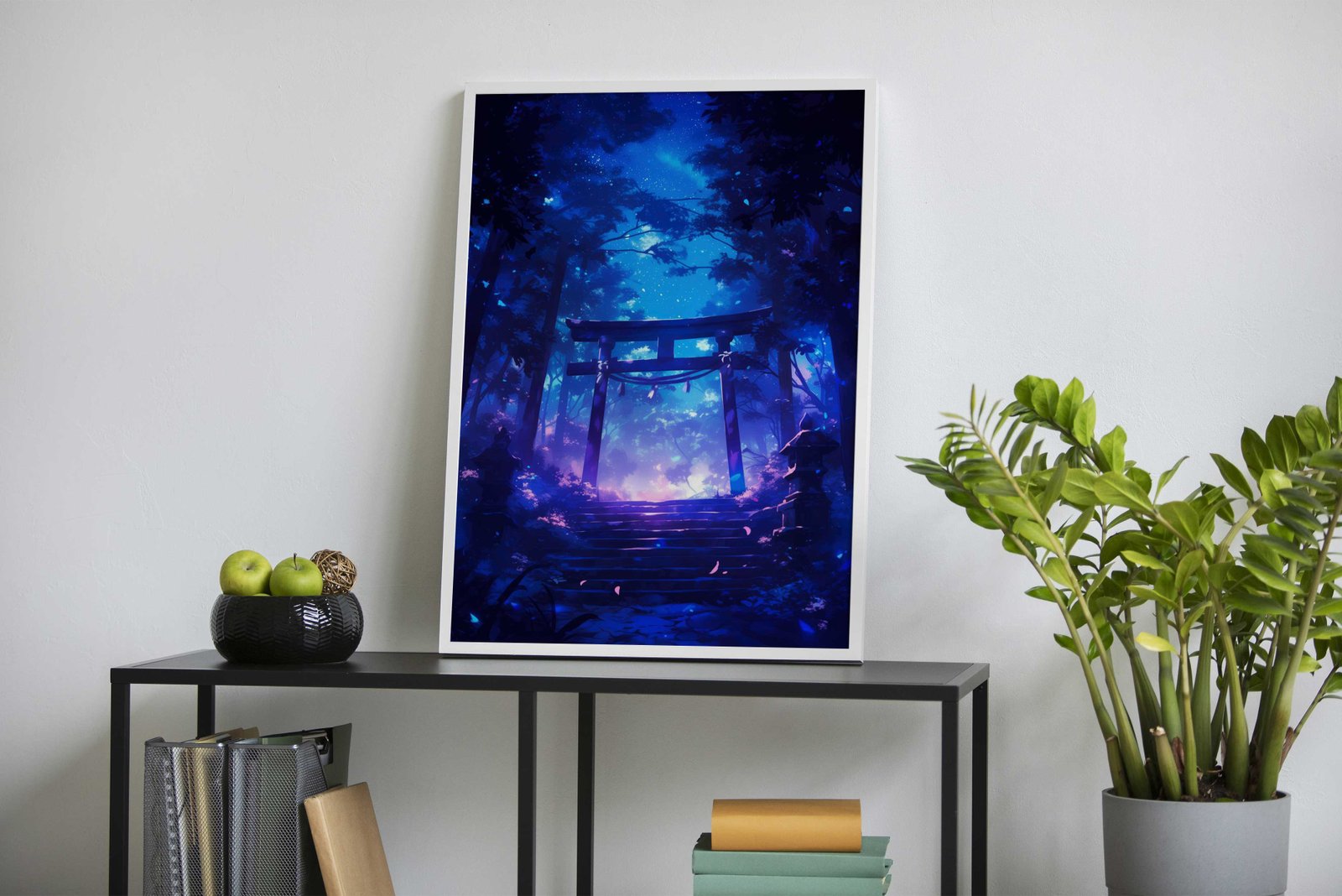 Mystic Torii Twilight Asian Style Poster | Wall A rt for Home & Office | High-Quality Print - High-Quality Visual Display