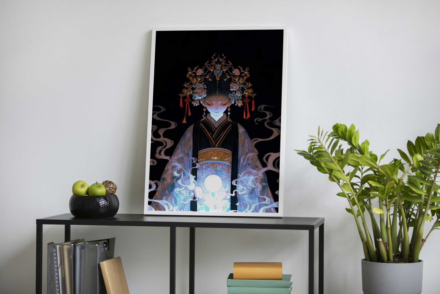 Mystical Asian Princess Asian Style Poster | W all Art for Home & Office | High-Quality Print - High-Quality Visual Display